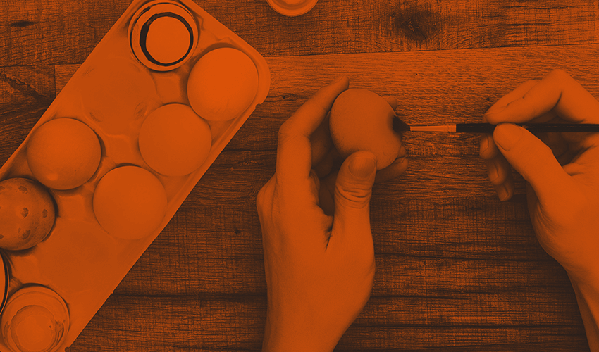 Pregatire pentru sarbatorile pascale